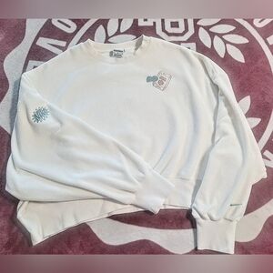 Women's Cream Crewneck Nike Sweatshirt